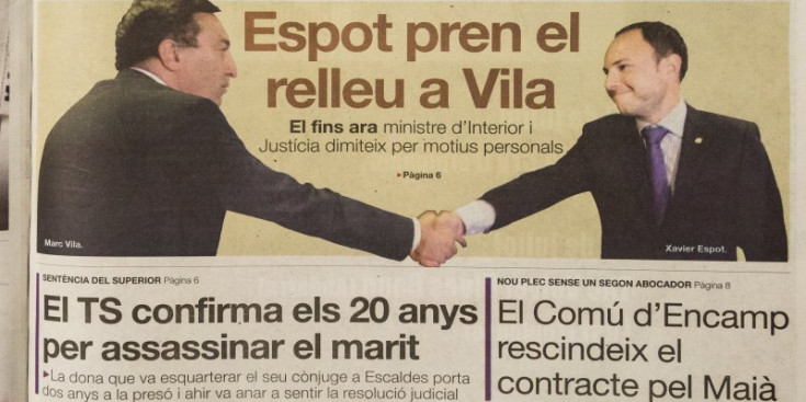 Portada del 17 de juliol del 2012