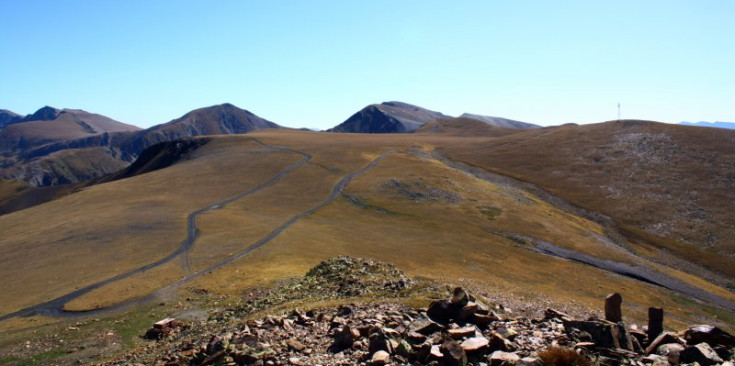 Vista de la zona del Pic Negre.