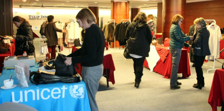 Els Encants d’Unicef, una de les accions per recaptar diners.