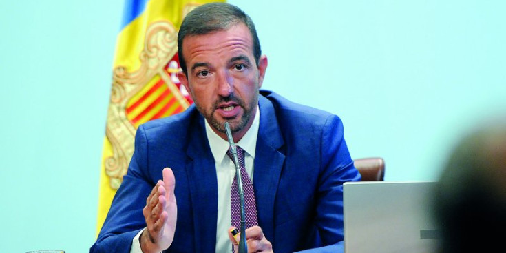 El ministre d’Ordenament Territorial, Jordi Torres.