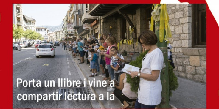 El programa de la Fira del Llibre del Pirineu.