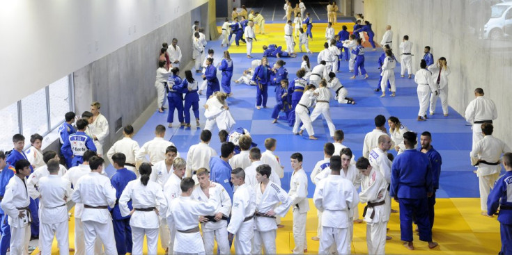 Visita als judokes de l’estada internacional de Judo del Centre de Tecnificació d’Ordino