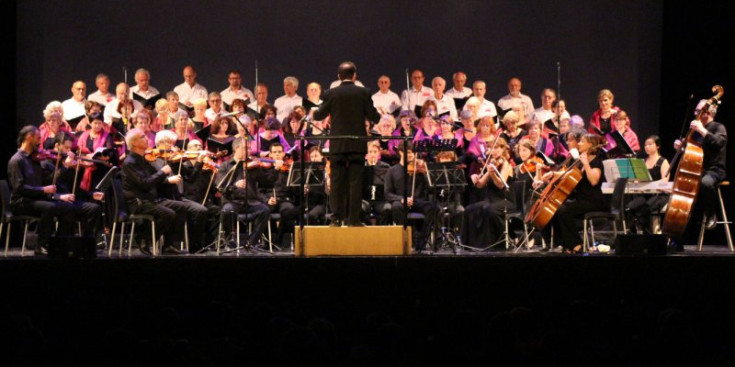 Un moment del concert d’ahir a l’auditori del Prat del Roure.