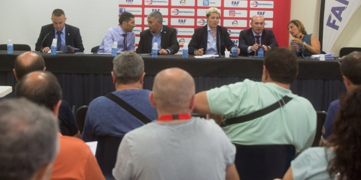 Els clubs aproven la convocatòria d’eleccions a la presidència de la Federació Andorrana de Futbol.