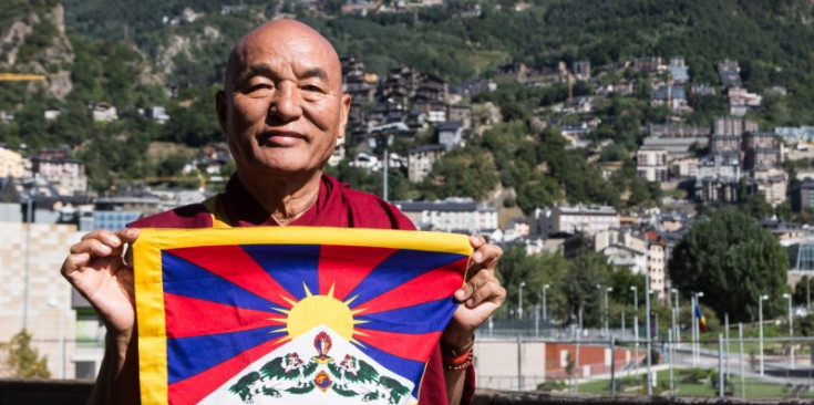 El represantant del Dalai Lama i fundador de la Casa del Tibet de Barcelona, Thubten Wangchen.