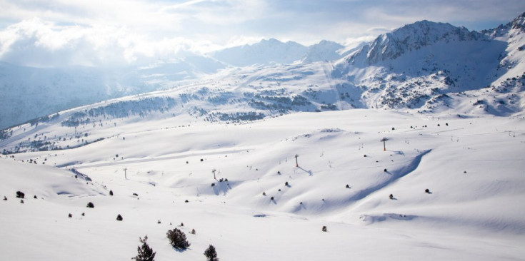 Pistes del domini esquiable de Grandvalira.