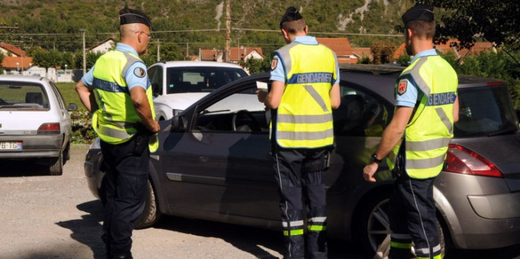 Agents en un dels controls efectuats a la zona de l’Arieja.