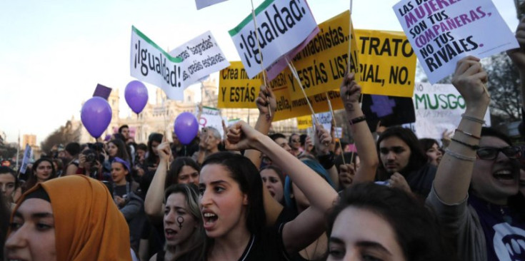 Manifestació el passat 8 de març a Madrid.
