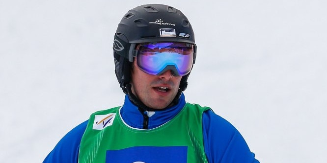 Lluís Marín, en els Campionats del Món de Kreischberg.