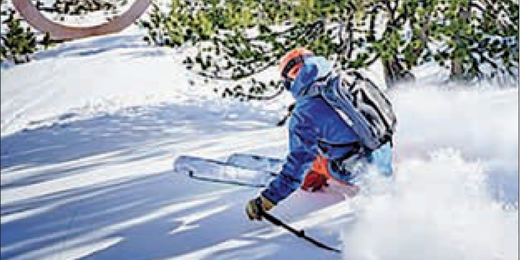 Un esquiador a Ordino-Arcalís