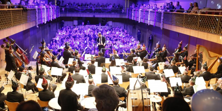 Concert de Cap d’Any realitzat al gener passat a l’Auditori Nacional d’Andorra.