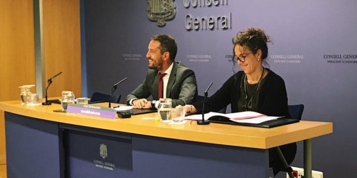 Pere López i Judith Salazar.