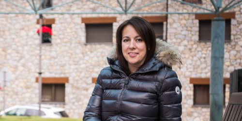 Esther Vidal, candidata a cònsol major per Agrupament Encampadà