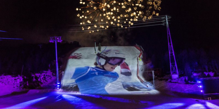 L’espectacle d’inauguració de les Finals de la Copa del Món d’esquí alpí a Soldeu, el març de l’any passat.