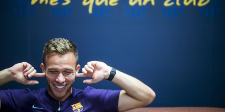 El blaugrana Arthur Melo.