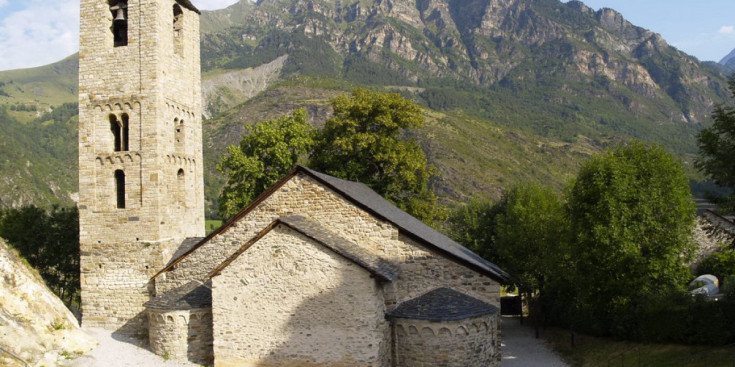 Església de Sant Joan de Boí, patrimoni de l’Alta Ribagorça.