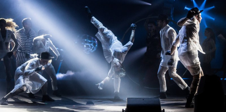 Una representació del Cirque du Soleil.