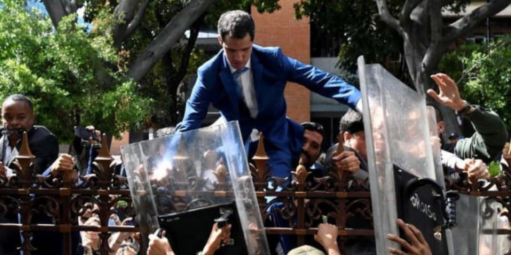 L’autoproclamat president de Veneçuela, Juan Guaidó.