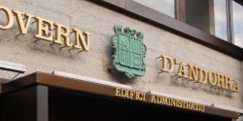 La façana de l’edifici administratiu del Govern