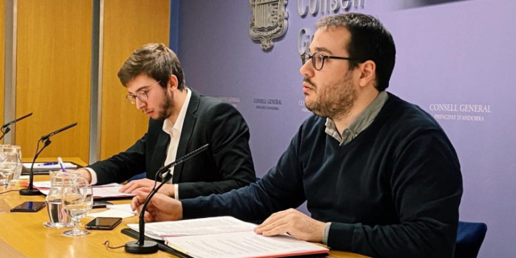 Roger Padreny i Carles Sànchez.