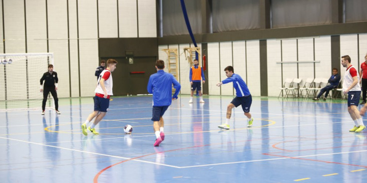 La selecció prepara el Preeuropeu a Andorra.