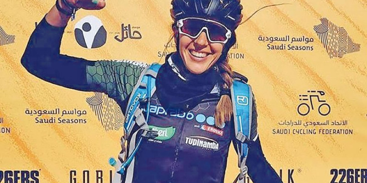 Marta Ballús celebra el seu segon lloc a la Titan Sèries d’Aràbia Saudita.