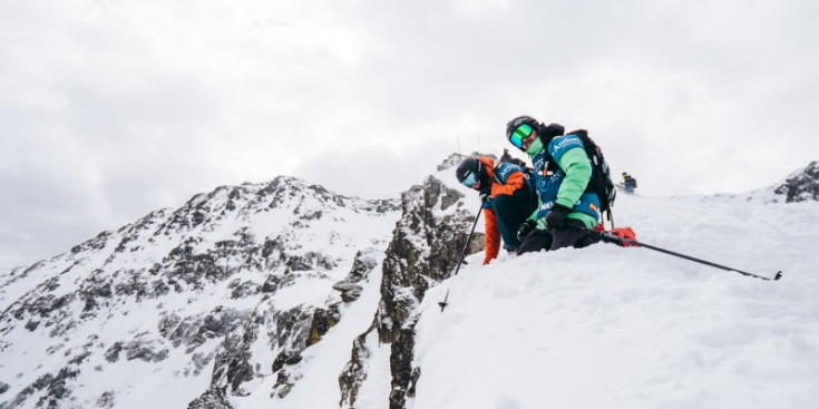 ‘Riders’ a la Portella d’Arcalís.