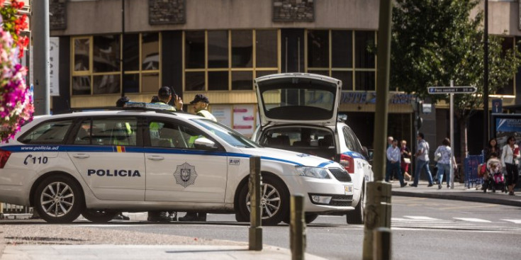 Imatge d’arxiu d’un control policial.