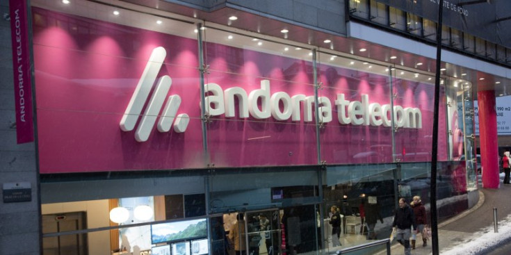 La seu comercial d'Andorra Telecom en una imatge d'arxiu