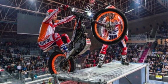 Toni Bou en acció a l’edició d’Andorra la Vella 2019.