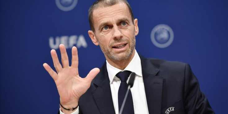 El president de la UEFA, Aleksander Ceferin.