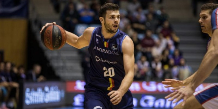 Dejan Todorovic en un partit, aquesta temporada.