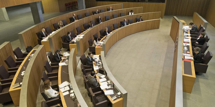 Una imatge de la sessió que celebra avui el Consell General. / Eduard Comellas-Consell General