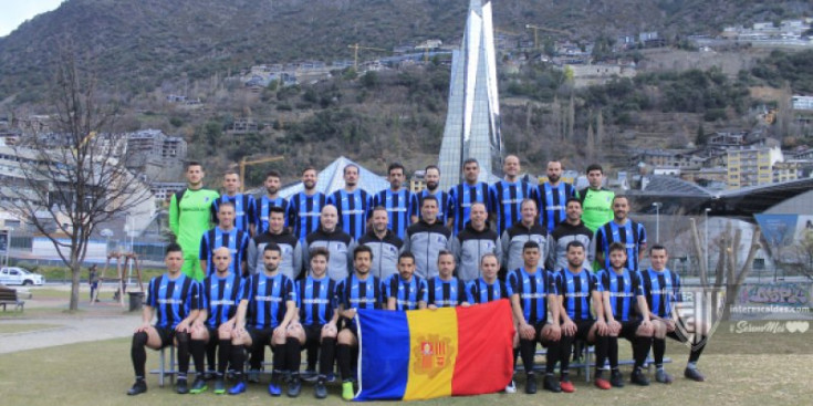 La plantilla de l'Inter Club d'Escaldes.