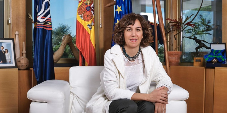 La presidenta del Consejo Superior de Deportes, Irene Lozano.