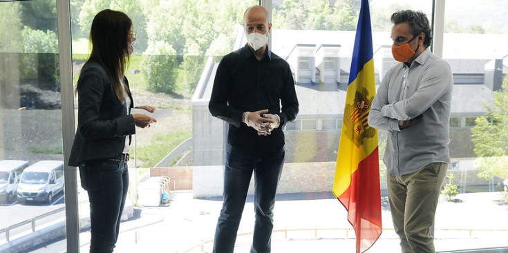 Lliurament de l’aportació del fons solidari de la Federació Andorrana de Karate