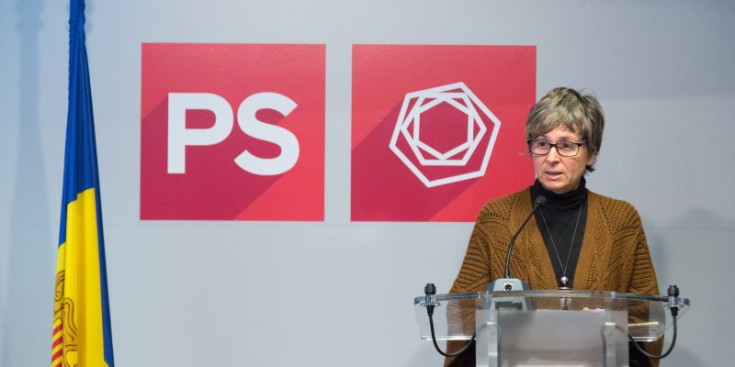 La presidenta del PS, Susanna Vela.