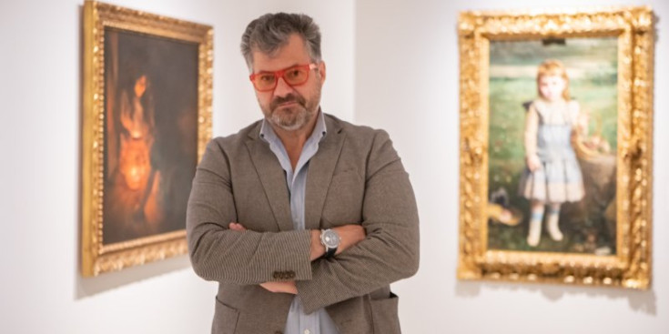 El director artístic del museu i comissari de l’exposició, Guillermo Cervera.
