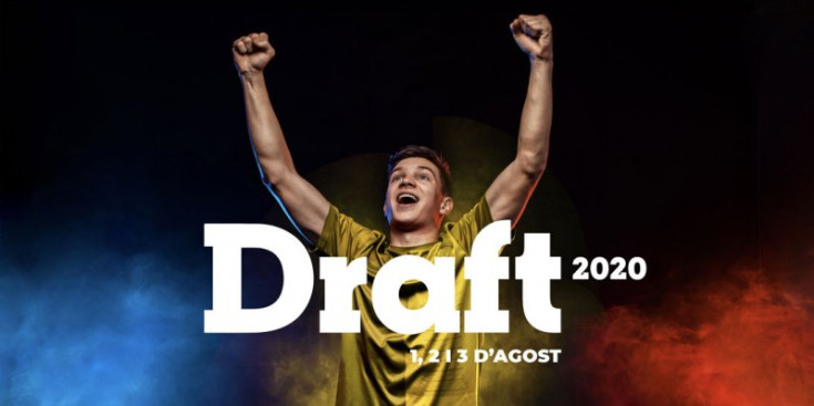 Cartell de l‘FC Andorra anunciant el draft