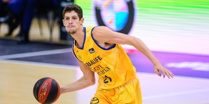 Oriol Paulí en el partit entre l’Herbalife i el San Pablo Burgos en la fase final.