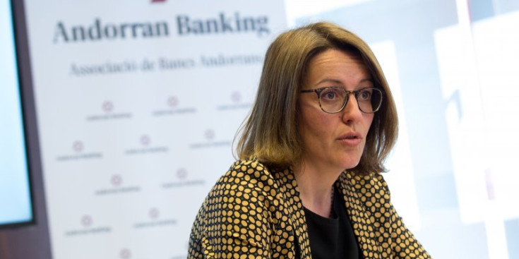 Directora general d’Andorra Banking, Esther Puigcercos.