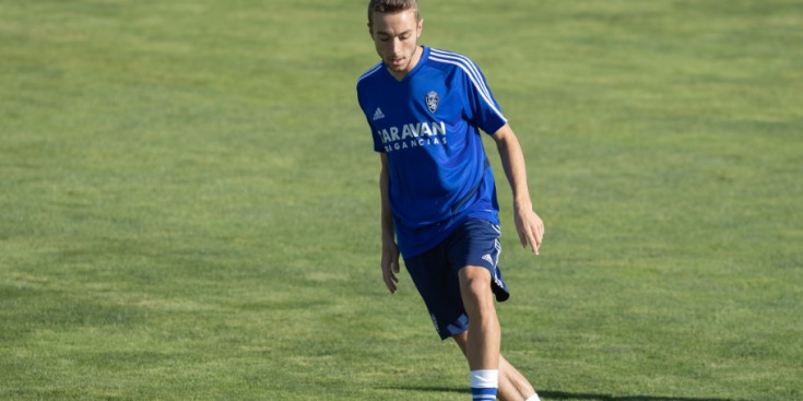 El jugador cedit pel Real Zaragoza, Marc Aguado.