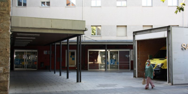 Façana de la Fundació Sant Hospital de la Seu d’Urgell.