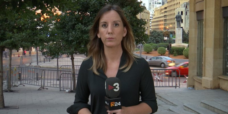 La corresponsal de TV3 i Catalunya Ràdio a Beirut, Txell Feixas Torras.