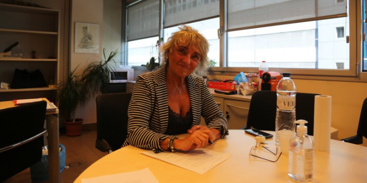 La nova gerent de la Fundació Privada Tutelar, Sílvia Gabarre, al seu despatx.