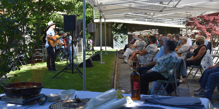 Festa de la gent gran, a la Casa Pairal d'Ordino.