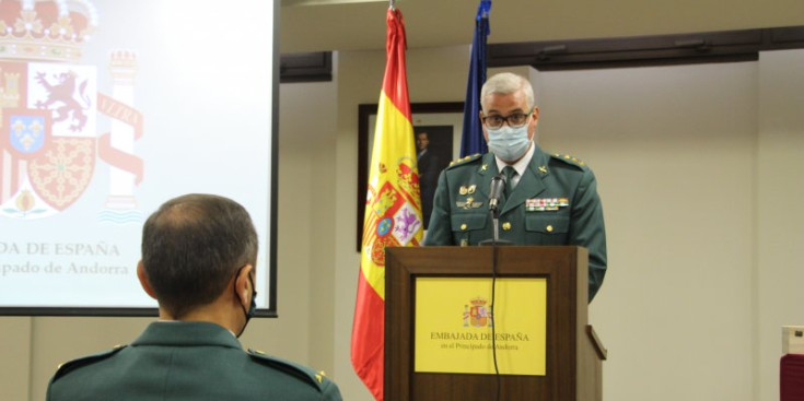 El coronel Fernando Gutiérrez Vargas, nou conseller d’Interior a l’ambaixada d’Espanya a Andorra.