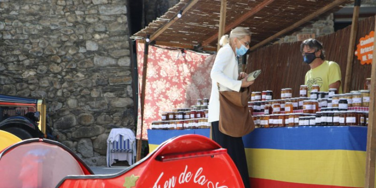 Una de les parades locals.