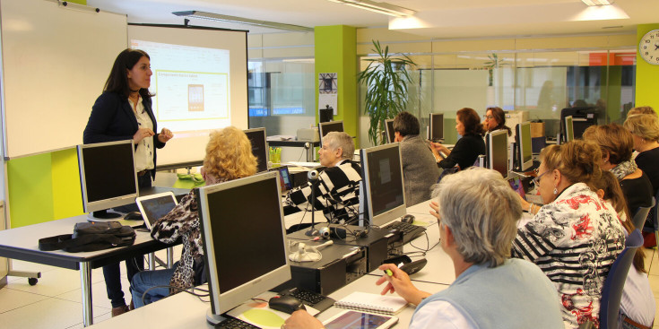 Un curs de la fundació.