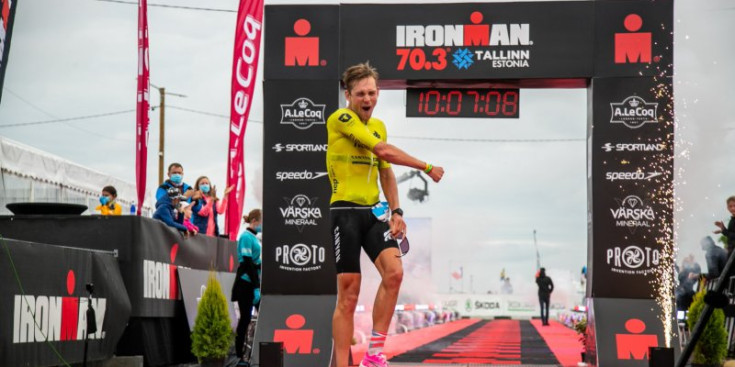 Imatge de l’Ironman 70.3 d’Estònia.